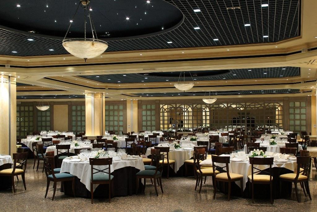 Hotel Palafox Zaragoza Dış mekan fotoğraf The dining room
