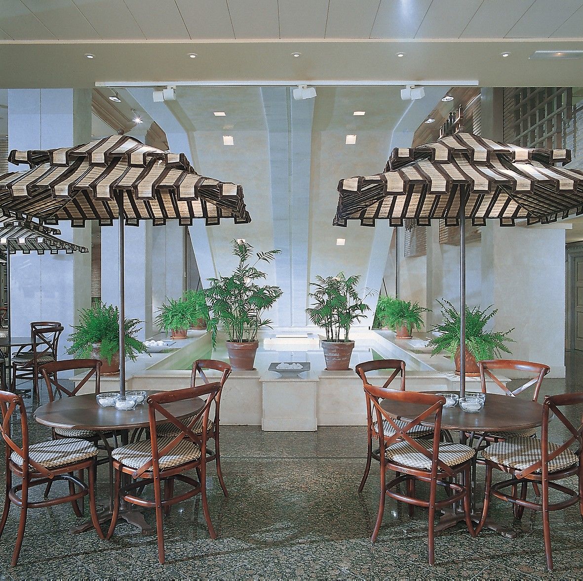 Hotel Palafox Zaragoza Dış mekan fotoğraf The interior of the restaurant