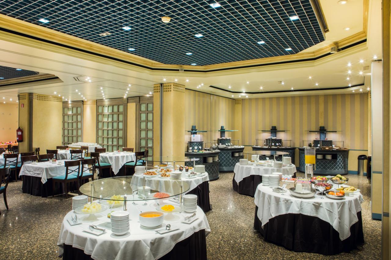 Hotel Palafox Zaragoza Dış mekan fotoğraf The restaurant